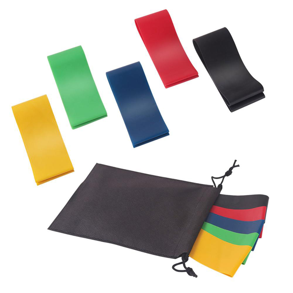 GlowBands Resistance Bands Set — 5 Levels for Women | Home Workout, Glute & Full Body Toning